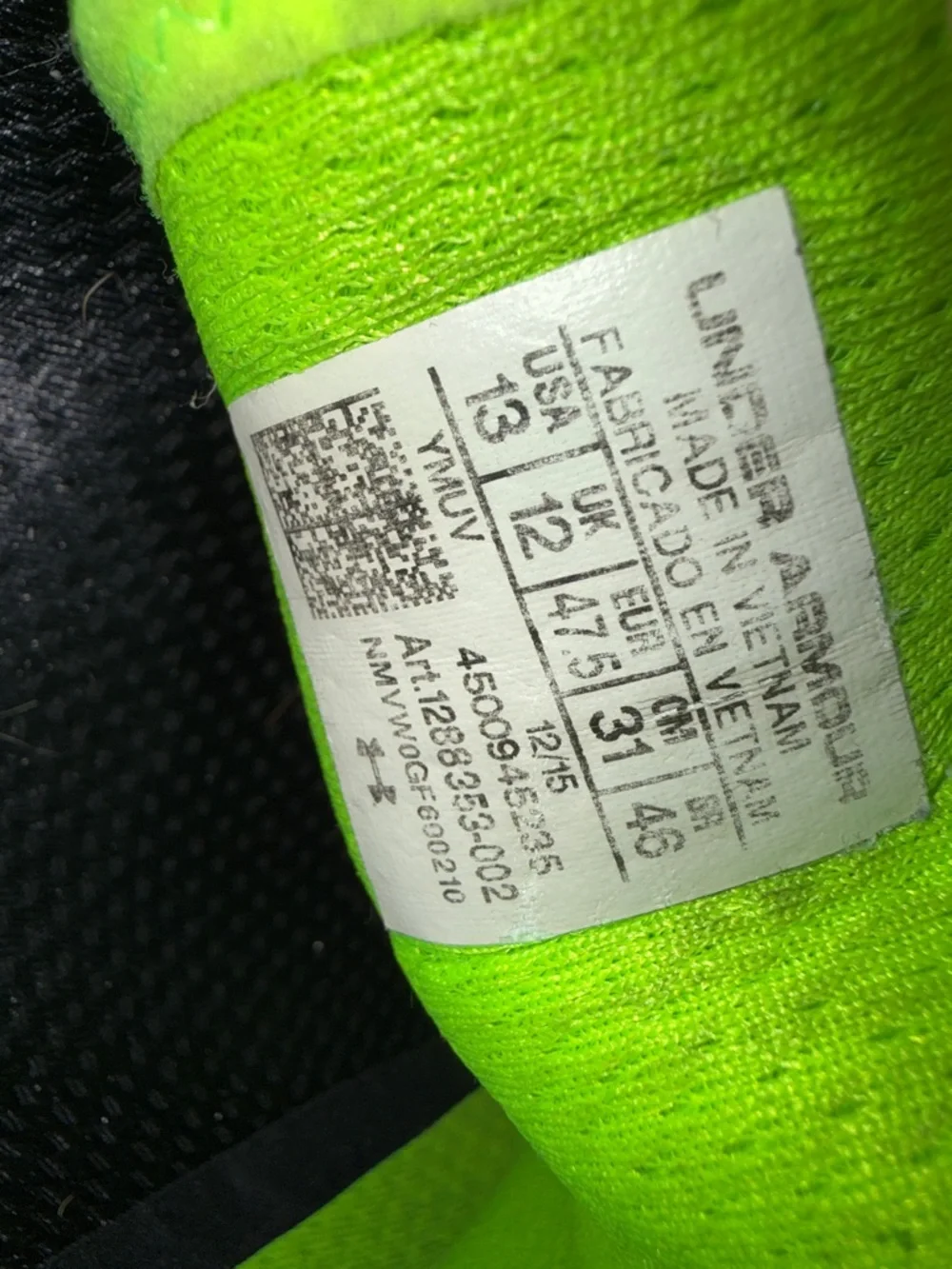 Men's Under Armour Speedform Gemini 2.1 running neon green Sneakers-13